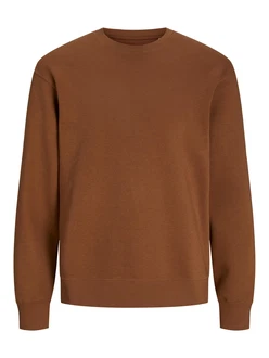 JACK & JONES Sweatshirt JJESTAR BASIC (4012) cognac JACK & JONES Sweatshirt JJESTAR BASIC (4012) cognac