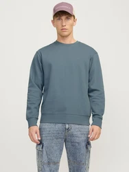 JACK & JONES Sweatshirt JJESTAR BASIC (4012) rauchblau