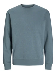 JACK & JONES Sweatshirt JJESTAR BASIC (4012) rauchblau