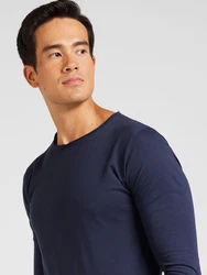 Replay Langarmshirt dunkelblau