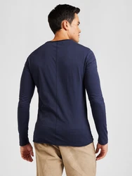 Replay Langarmshirt dunkelblau