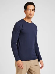 Replay Langarmshirt dunkelblau