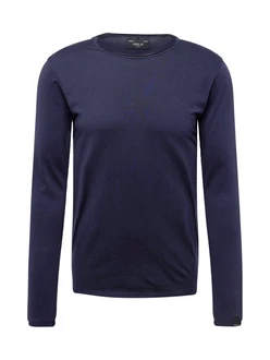 Replay Langarmshirt dunkelblau
