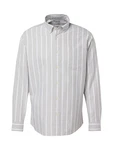 SELECTED HOMME Langarmhemd Rick (1-tlg) grau/wei SELECTED HOMME Langarmhemd Rick (1-tlg) grau/wei