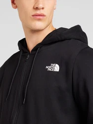 THE NORTH FACE Sweatjacke 'SIMPLE DOME' schwarz/weiß
