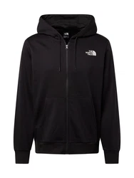 THE NORTH FACE Sweatjacke 'SIMPLE DOME' schwarz/weiß