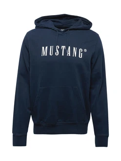 MUSTANG Sweatshirt Bronson Dunkelblau/Dunkelblau/Dunkelblau/Dunkelblau/Dunkelblau/Dunkelblau/Dunkelblau/Dunkelblau/Dunkelblau/Dunkelblau/Dunkelblau/Dunkelblau/Dunkelblau/Blau