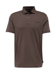 Poloshirt schoko / schwarz