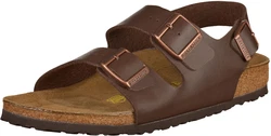 BIRKENSTOCK Sandale 'Milano' dunkelbraun