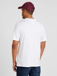 TOMMY HILFIGER T-Shirt marine/rubinrot/weiß