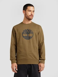 TIMBERLAND Sweatshirt oliv / schwarz