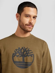 TIMBERLAND Sweatshirt oliv / schwarz