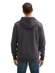 TOM TAILOR Sweatjacke anthrazit