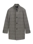 TOM TAILOR Mantel Outdoorjacke ecru / grau / schwarz