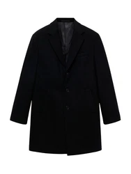 MANGO MAN Mantel 'ARIZONA2' schwarz