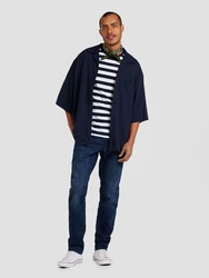TOPMAN Hemd navy