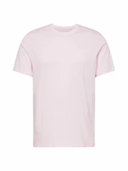 Nike Sportswear T-Shirt 'Club' pastellpink/weiß