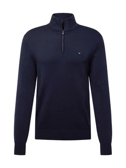 Tommy Hilfiger Pullover ESSENTIAL dunkelblau