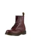 Dr. Martens Šněrovací kozačky '1460 59 Last'  červená třešeň