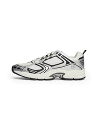 Sneaker schwarz / silber / wei