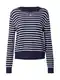 Tommy Jeans Pulover 'ESSENTIAL'  modra / bela