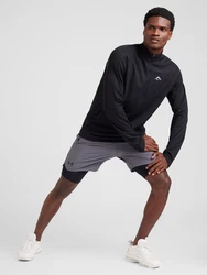 Under Armour Shorts UA Vanish Woven 2in1 grau/schwarz
