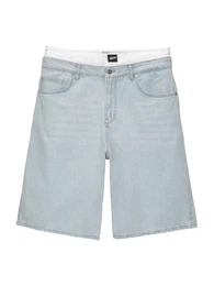 Shorts hellblau / wei