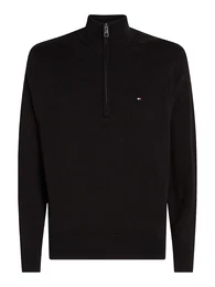 Pullover 'ESSENTIAL' rot / schwarz / wei