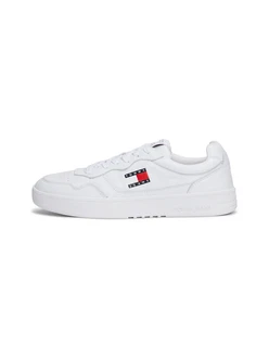 Tommy Jeans Sneaker 'ESS' navy/rot/weiß