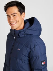 Tommy Jeans Jacke 'Essential' marine/rot/wei
