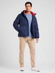 Tommy Jeans Jacke 'Essential' marine/rot/wei