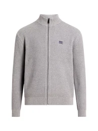 Strickjacke grau