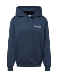 Sweatshirt 'New York' marine / wei