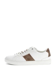 GUESS Sneaker 'Todi' braun/weiß