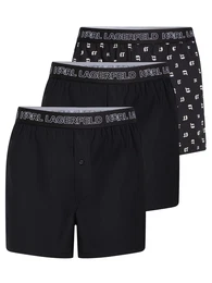 Boxershorts schwarz / wei
