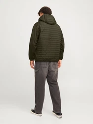 Jack & Jones Plus Jacke JJEmulti oliv