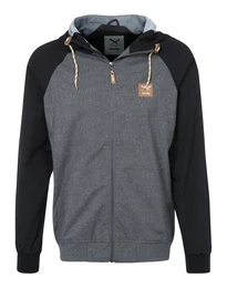 Collegejacke anthrazit / hellgrau