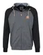 Iriedaily Collegejacke anthrazit / hellgrau