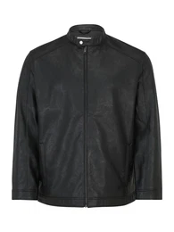 Plus Jacke 'JJEDYLAN' schwarz
