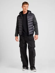 Superdry Jacke Storm (1-St) grau/schwarz/charcoal marl/rot