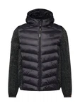 Superdry Jacke Storm (1-St) grau/schwarz/charcoal marl/rot