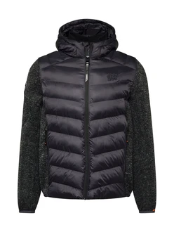 Superdry Jacke Storm (1-St) grau/schwarz/charcoal marl/rot Superdry Jacke Storm (1-St) grau/schwarz/charcoal marl/rot