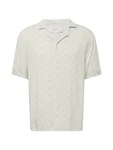 HOLLISTER Hemd RAYON hellgrau/pastellgrn