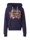 Superdry Mikina  námořnická modř / zlatá / zelená / fialová