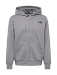 THE NORTH FACE Sweatjacke 'SIMPLE DOME' grau THE NORTH FACE Sweatjacke 'SIMPLE DOME' grau