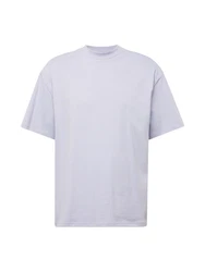 WEEKDAY T-Shirt 'Great' Lila/Grau/Lila/Grau/Lila/Grau/Lila/Grau/Lila/Grau/Lila/Grau/Lila/Grau