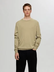 SELECTED HOMME Pullover SLHTray khaki