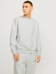 JACK & JONES Sweatshirt JJEUrban Edge weimeliert