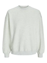 JACK & JONES Sweatshirt JJEUrban Edge weimeliert