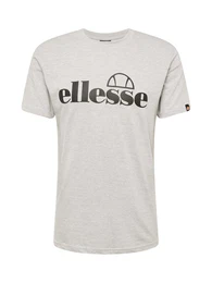 T-Shirt 'Fuenti' graumeliert / schwarz